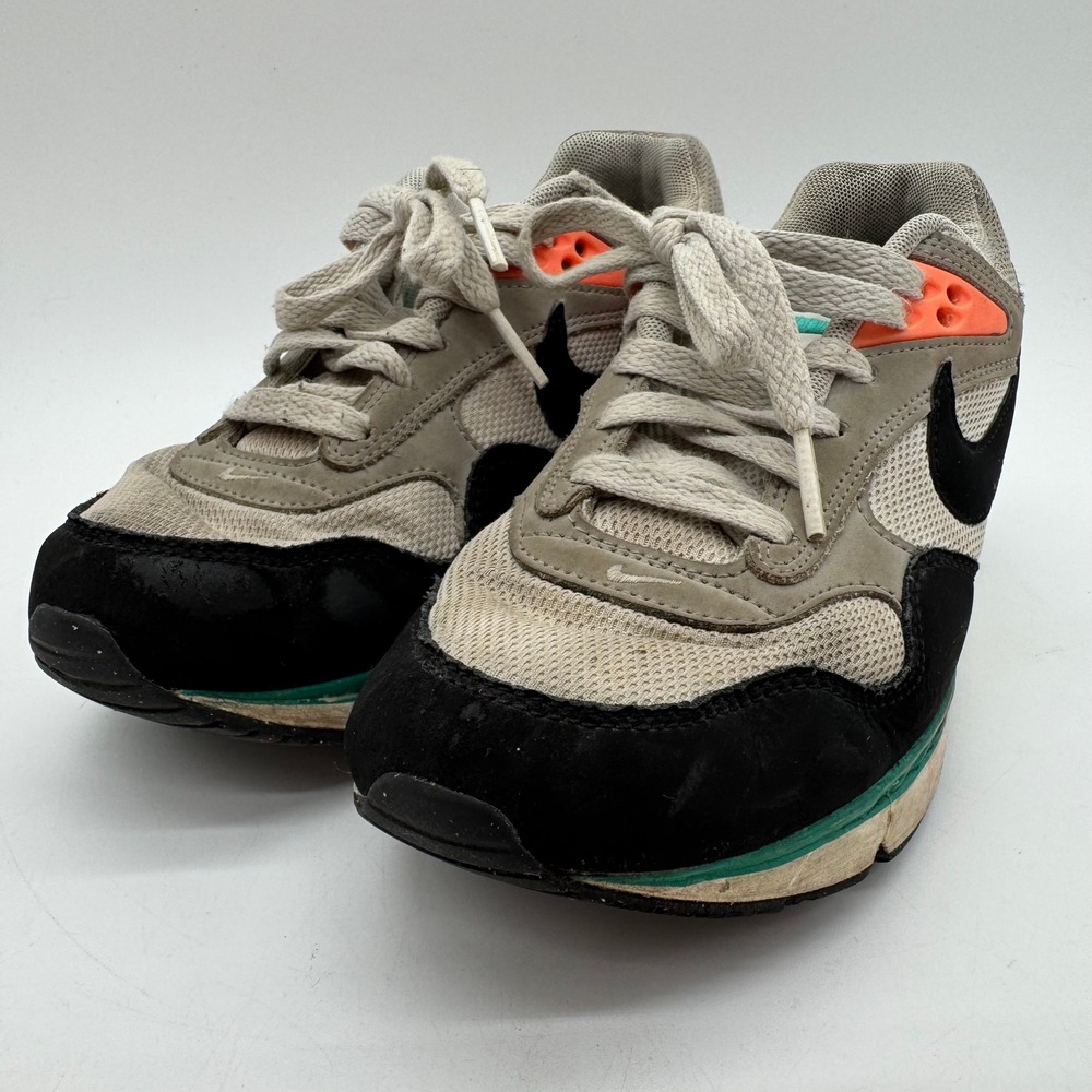 Nike Air Max Correlate Womens 7 Gray Black Teal Orange Lace Up Sneakers Shoes